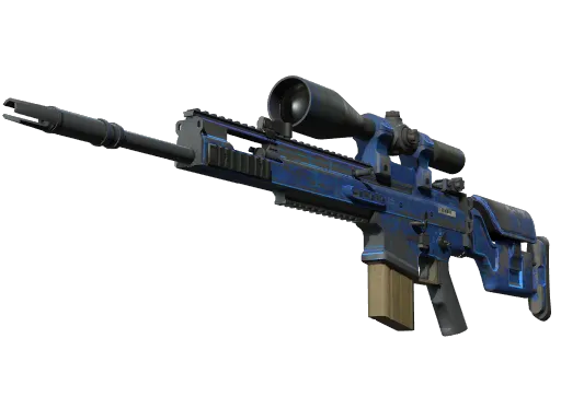 SCAR-20 | 蓝图 (略有磨损)