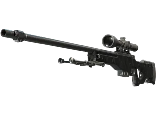 AWP | 石墨黑 (略有磨损)