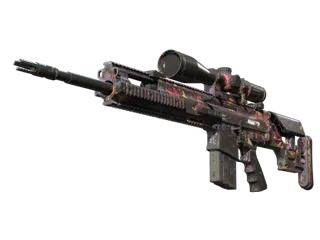 SCAR-20 | 暗夜活死鸡 (久经沙场)