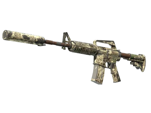 M4A1消音版 | 多变迷彩 (破损不堪)