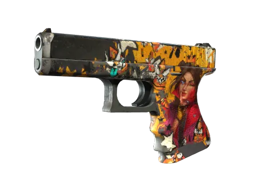 格洛克18型（StatTrak™） | 子弹皇后 (久经沙场)