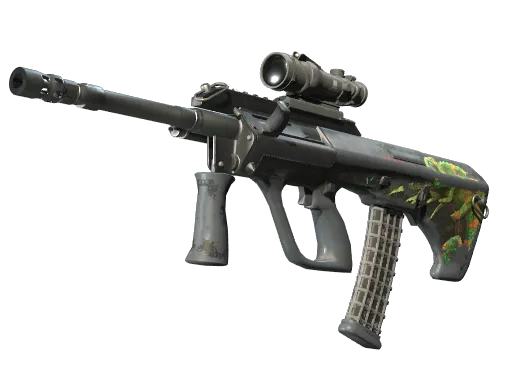 AUG（StatTrak™） | 变色龙 (破损不堪)