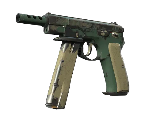 CZ75自动型 | 绿色格纹 (破损不堪)