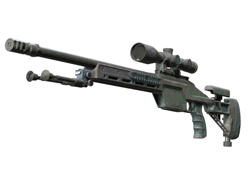 SSG 08 | 半调轮纹 (久经沙场)