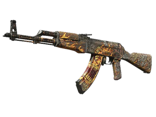 AK-47（StatTrak™） | 灼心怒焰 (战痕累累)