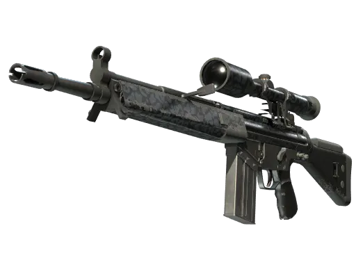 G3SG1（StatTrak™） | 黑暗豹纹 (略有磨损)