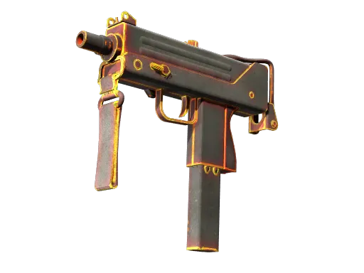 MAC-10 | 炽热 (破损不堪)