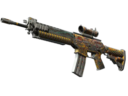 SG 553（StatTrak™） | 四号栖息地 (久经沙场)