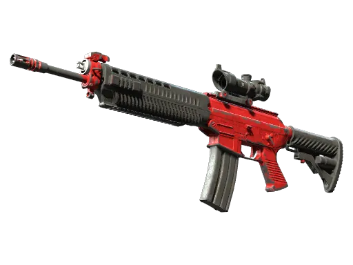 SG 553（纪念品） | 红苹果 (破损不堪)