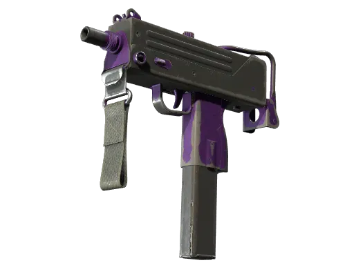 MAC-10 | 致命紫罗兰 (略有磨损)