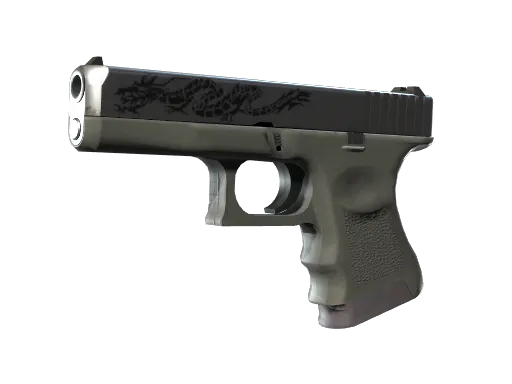 格洛克18型（StatTrak™） | 黑龙纹身 (略有磨损)