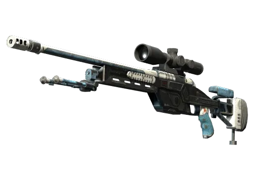 SSG 08（StatTrak™） | 幽灵战士 (破损不堪)