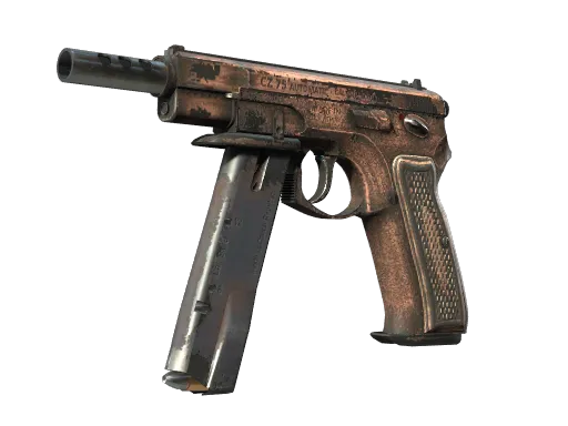 CZ75自动型 | 做旧手艺 (破损不堪)