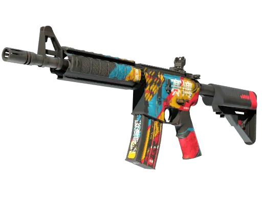 M4A4 | 赛博 (破损不堪)