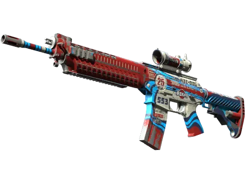 SG 553（纪念品） | 意式拉力 (破损不堪)