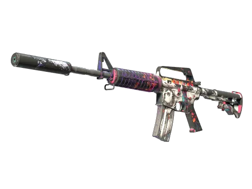 M4A1消音版 | 蒸汽波 (破损不堪)