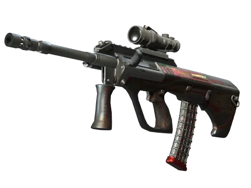 AUG（StatTrak™） | 席德.米德 (破损不堪)