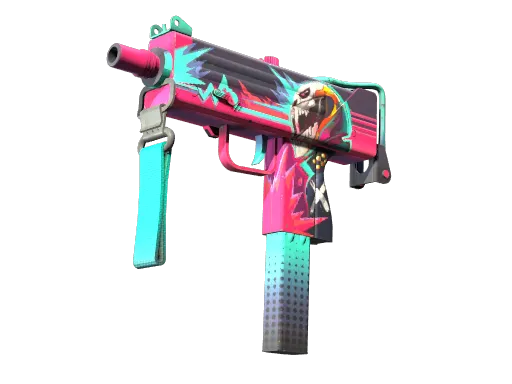 MAC-10 | 霓虹骑士 (崭新出厂)