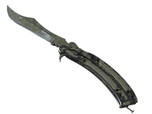蝴蝶刀（★ StatTrak™） | 狩猎网格 (战痕累累)