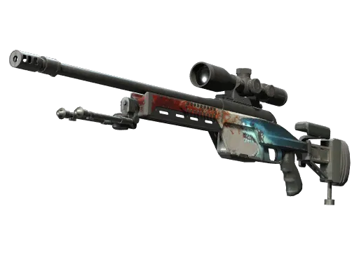 SSG 08（StatTrak™） | 水中之血 (崭新出厂)