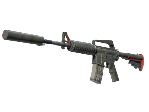 M4A1消音版（StatTrak™） | 简报 (略有磨损)