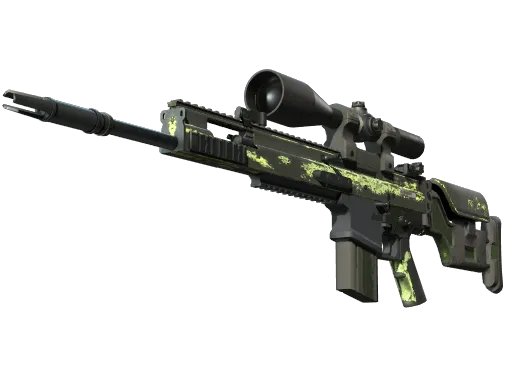 SCAR-20（StatTrak™） | 丛林爆发 (久经沙场)