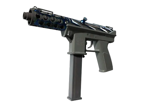 Tec-9（StatTrak™） | 钛片 (久经沙场)