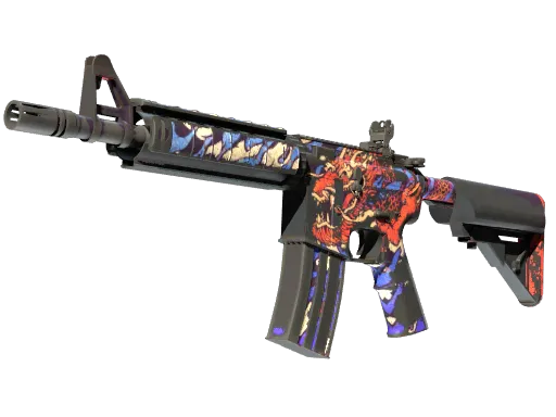 M4A4（StatTrak™） | 龙王 (破损不堪)