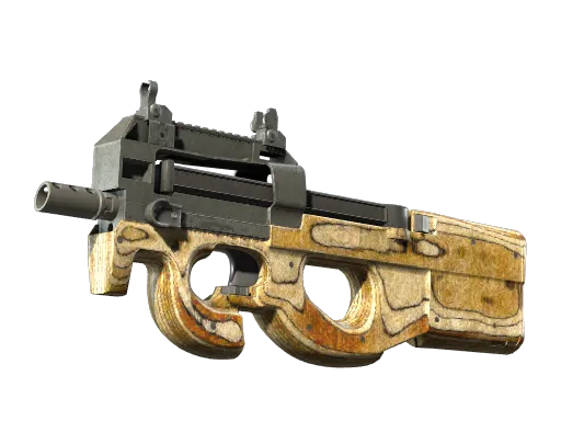 P90 | 精雕木刻 (战痕累累)
