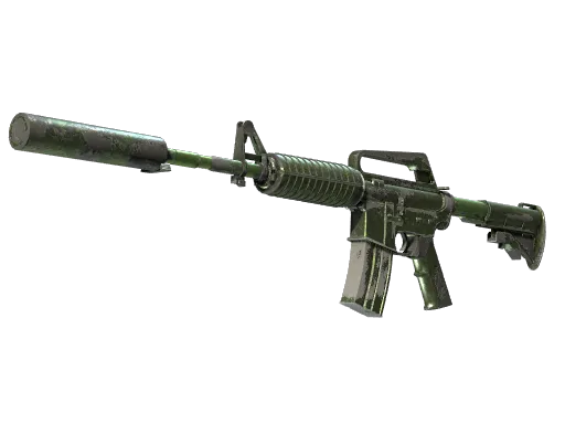 M4A1消音版 | 苔藓石英 (战痕累累)