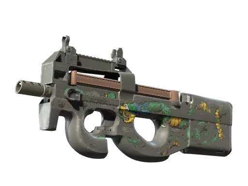 P90（StatTrak™） | 翡翠之龙 (崭新出厂)