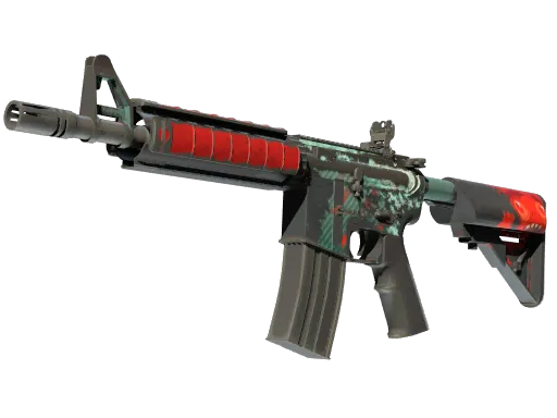 M4A4（StatTrak™） | 弹雨 (久经沙场)