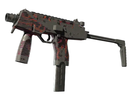 MP9 | 红宝石毒镖 (破损不堪)
