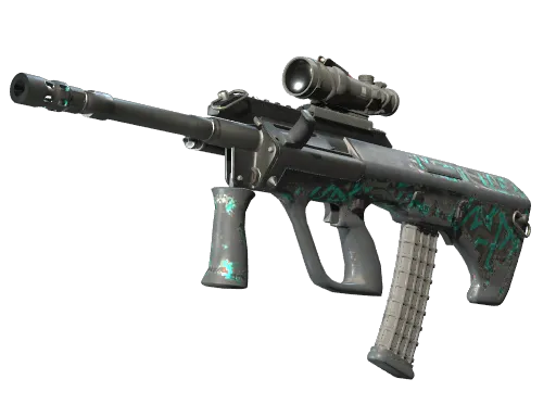 AUG（StatTrak™） | 弹跳线条 (崭新出厂)
