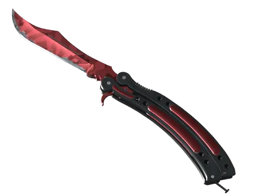 蝴蝶刀（★ StatTrak™） | 屠夫 (久经沙场)