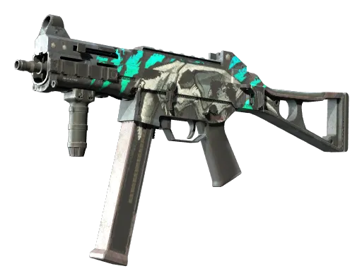 UMP-45 | 野蛮剑齿虎 (战痕累累)