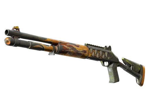 XM1014（StatTrak™） | 焚烬之鳄 (久经沙场)