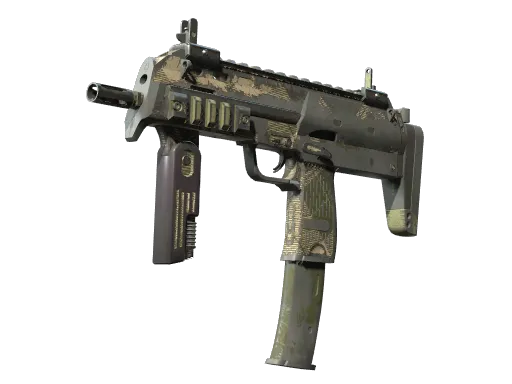 MP7 | 橄榄格纹 (战痕累累)