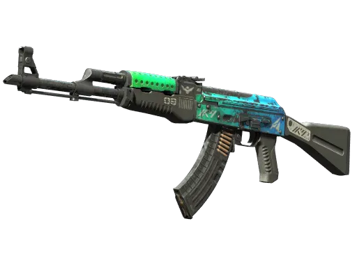 AK-47（StatTrak™） | 可燃冰 (破损不堪)