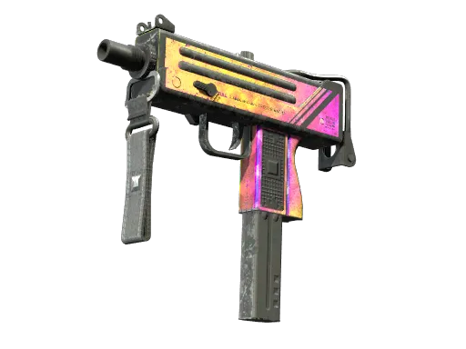 MAC-10（StatTrak™） | 渐变迪斯科 (崭新出厂)
