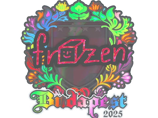 印花 | frozen(全息)| 2025年布达佩斯锦标赛