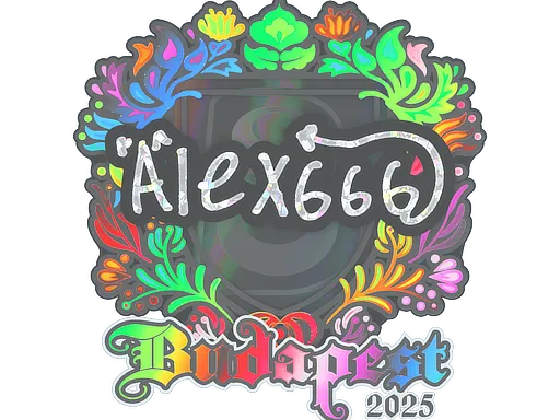 印花 | alex666(全息)| 2025年布达佩斯锦标赛