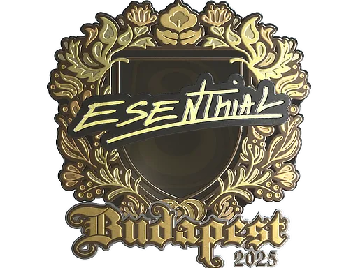 印花 | esenthial（金色）| 2025年布达佩斯锦标赛