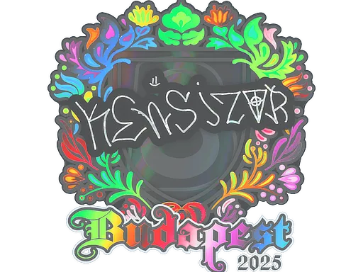 印花 | kensizor（全息）| 2025年布达佩斯锦标赛