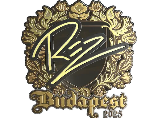 印花 | REZ（金色）| 2025年布达佩斯锦标赛