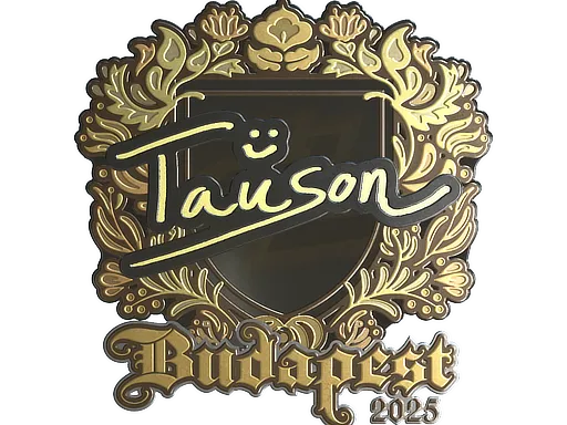 印花 | Tauson(金色)| 2025年布达佩斯锦标赛