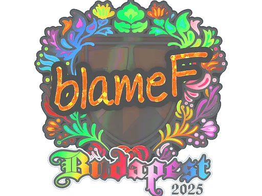印花 | blameF（全息）| 2025年布达佩斯锦标赛
