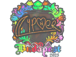 印花 | Cypher(全息)| 2025年布达佩斯锦标赛