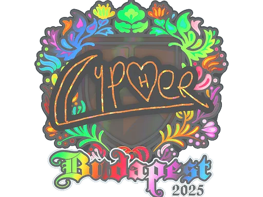 印花 | Cypher(全息)| 2025年布达佩斯锦标赛
