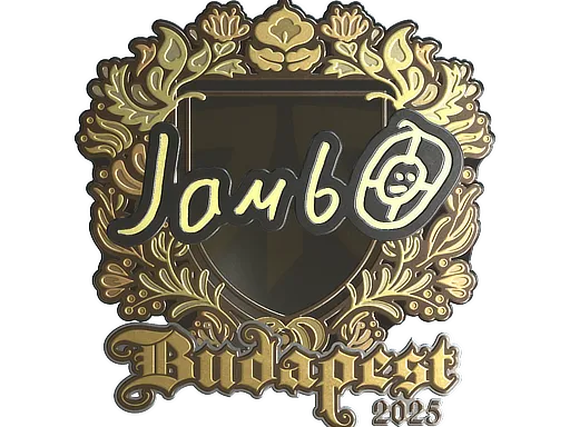 印花 | jambo（金色）| 2025年布达佩斯锦标赛
